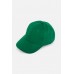 Green Cotton Polo Cap